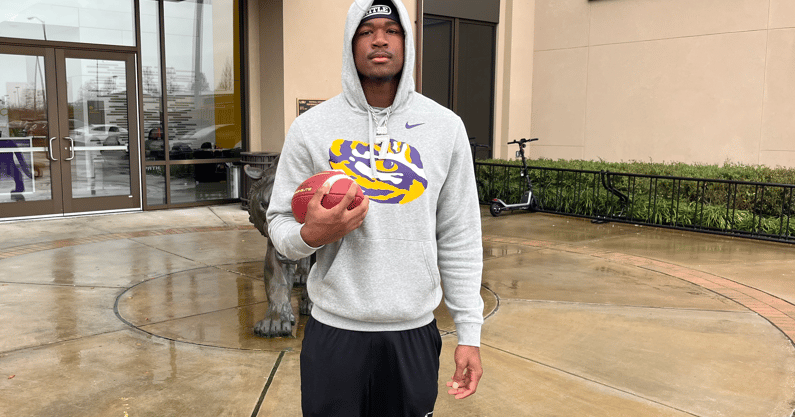 LSU 4-star WR target Boobie Feaster (Photo: Shea Dixon/On3)